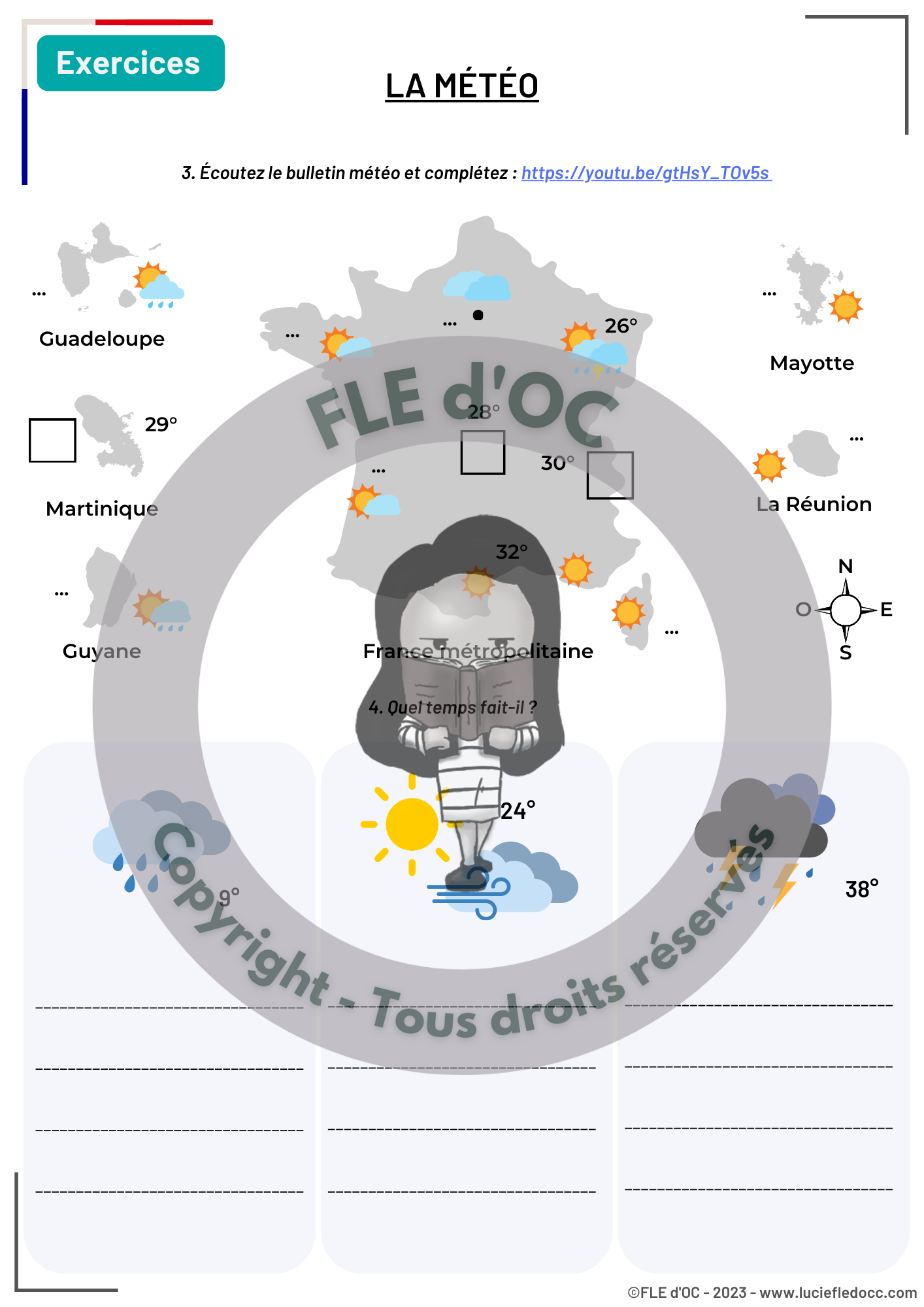 Pack - La météo (A1-A2) – Image 5