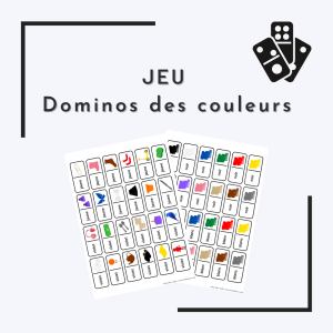 Jeu – Dominos des couleurs (A1-A2)