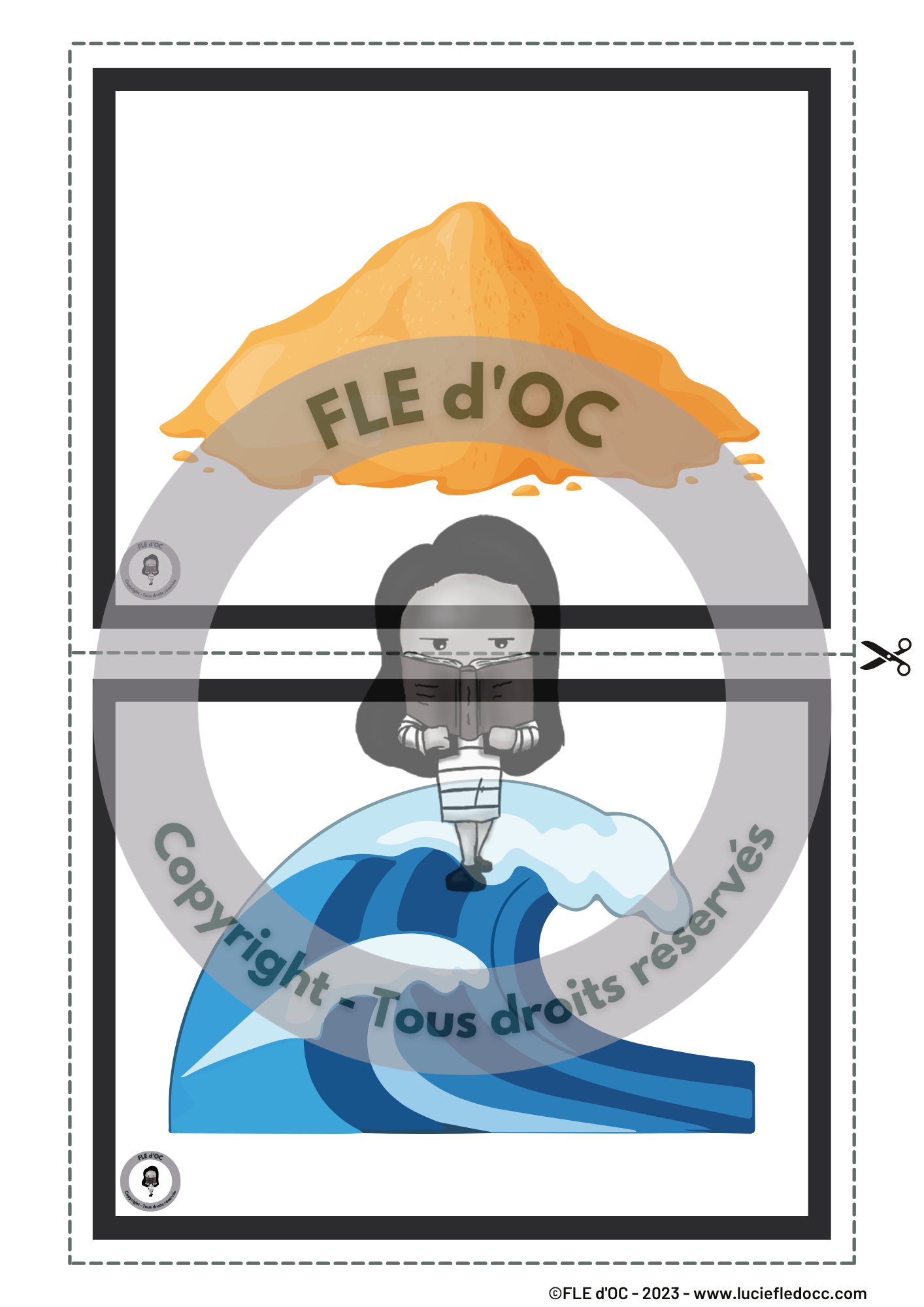 Flashcards - La plage (A1) – Image 3