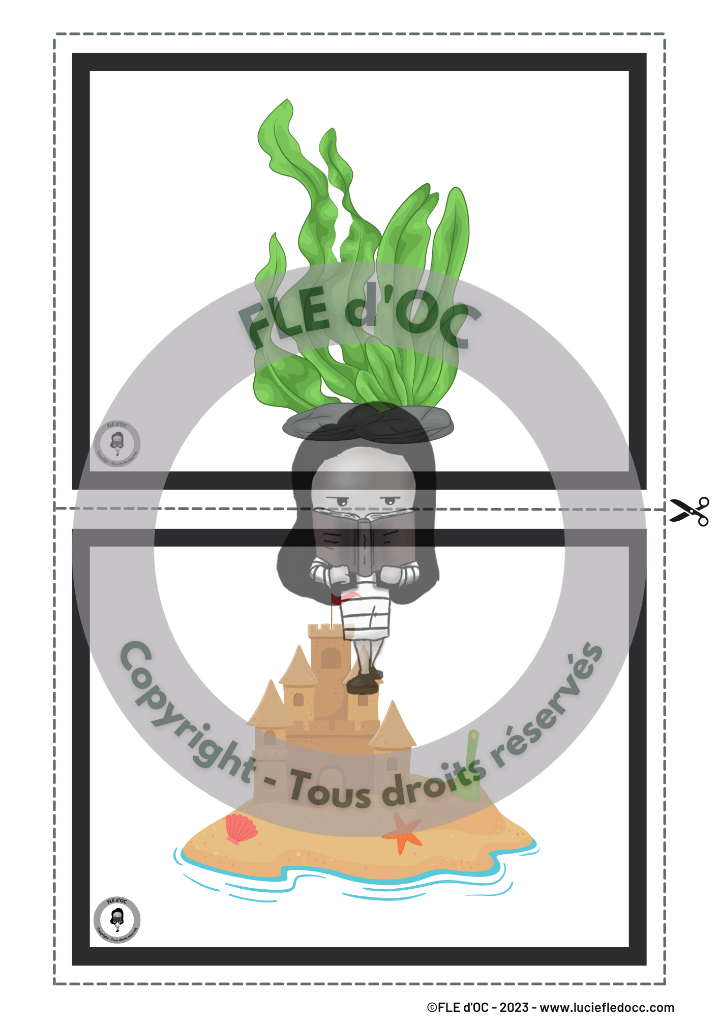 Flashcards - La plage (A1) – Image 5