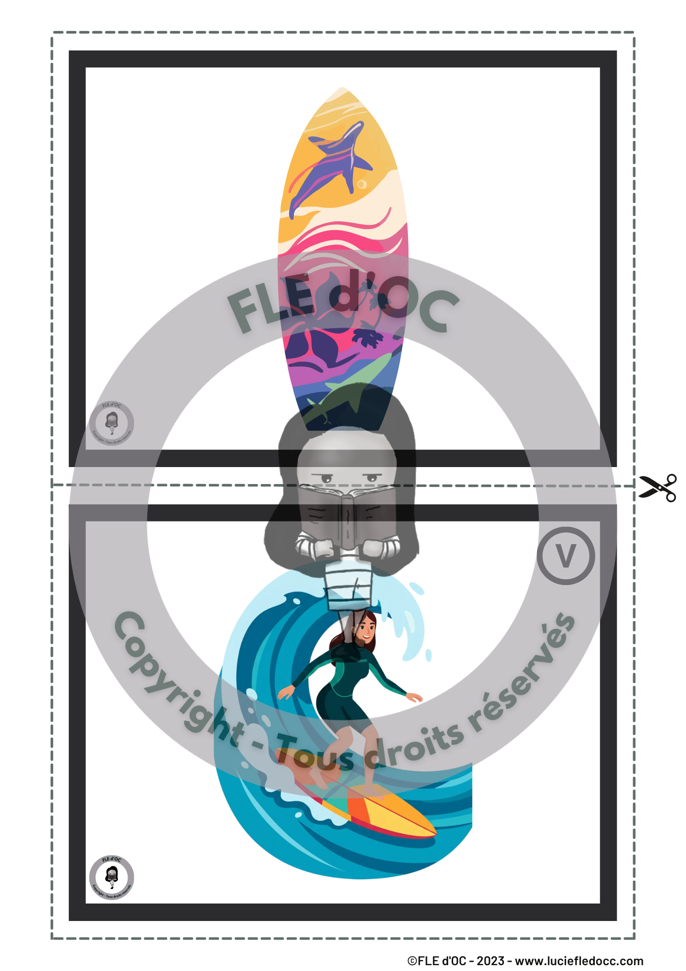 Flashcards - La plage (A1) – Image 6