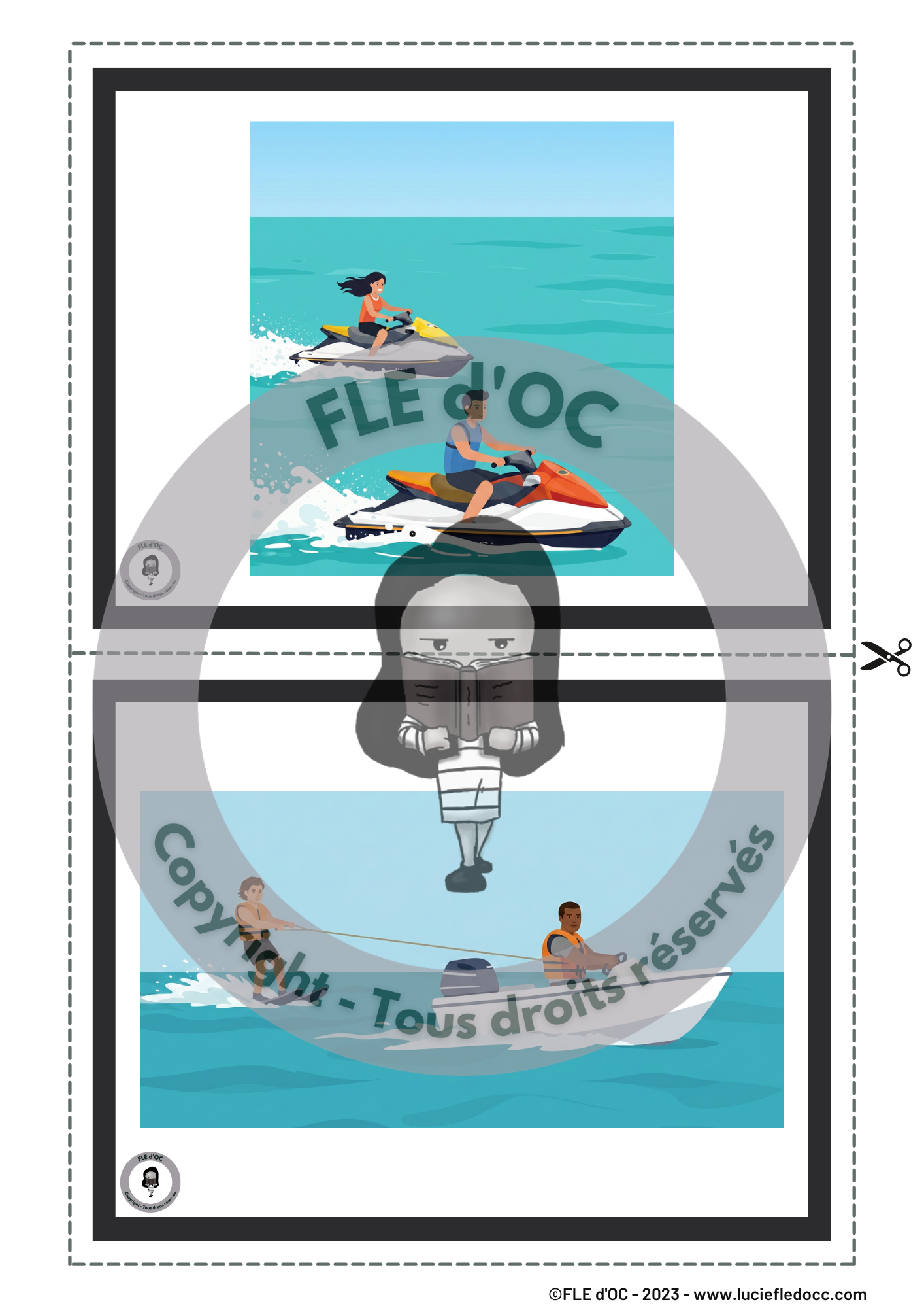 Flashcards - La plage (A1) – Image 7