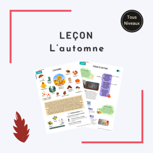 🍂 L’automne – Leçon de français tous niveaux