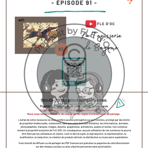 Exercices Podcast by FLE d’OC – La Tapisserie de Bayeux (#91)