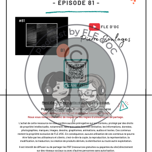 Exercices Podcast by FLE d’OC – Pierre Soulages (#81)