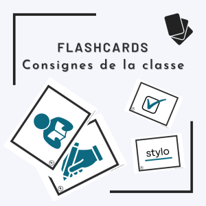 Flashcards – Les consignes de la classe (A1)