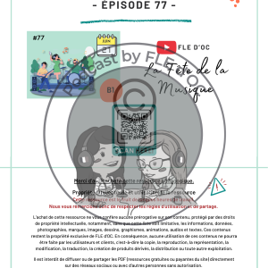 Exercices Podcast by FLE d&rsquo;OC – La Fête de la Musique (#77)