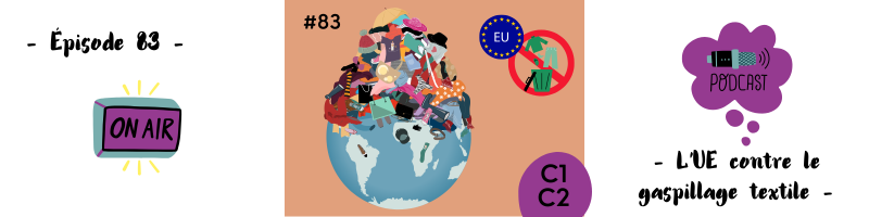 You are currently viewing L&rsquo;UE contre le gaspillage textile (C1/C2) – Podcast #83