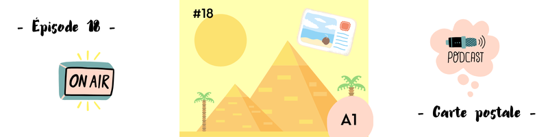 You are currently viewing Carte postale en français (A1) – Podcast #18