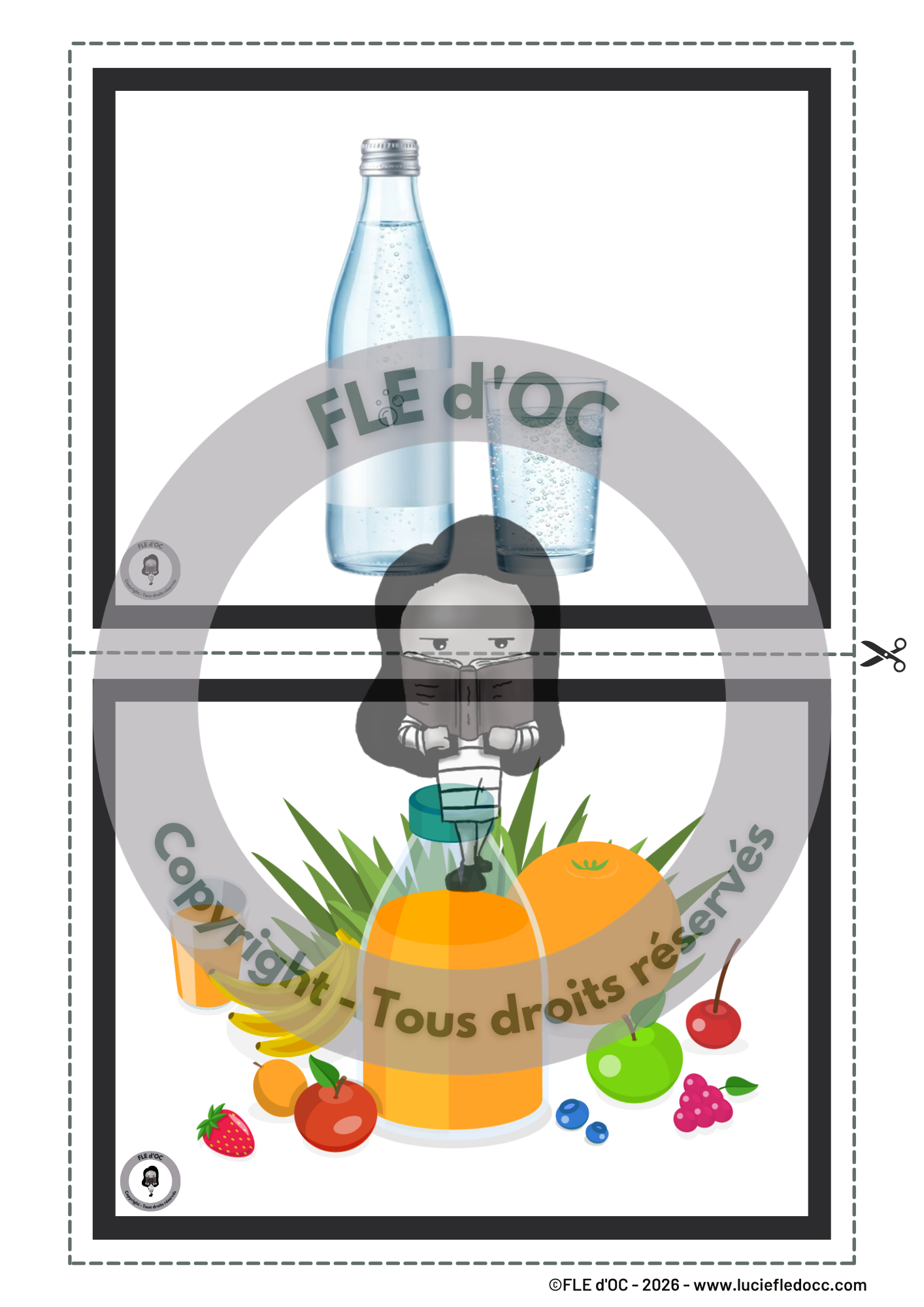 Flashcards - Les boissons (A1) – Image 3