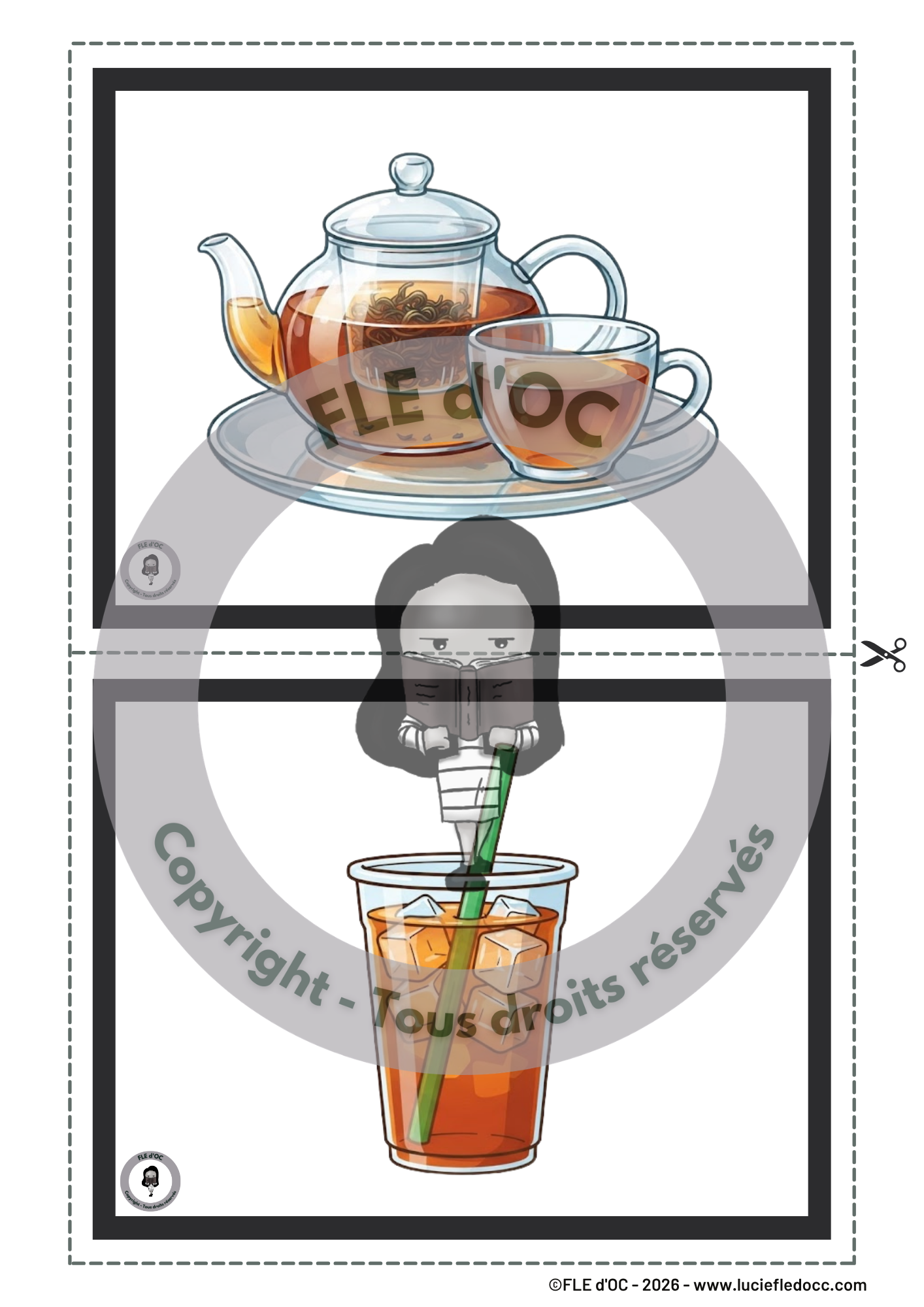 Flashcards - Les boissons (A1) – Image 6