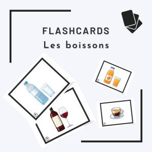 Flashcards – Les boissons (A1)
