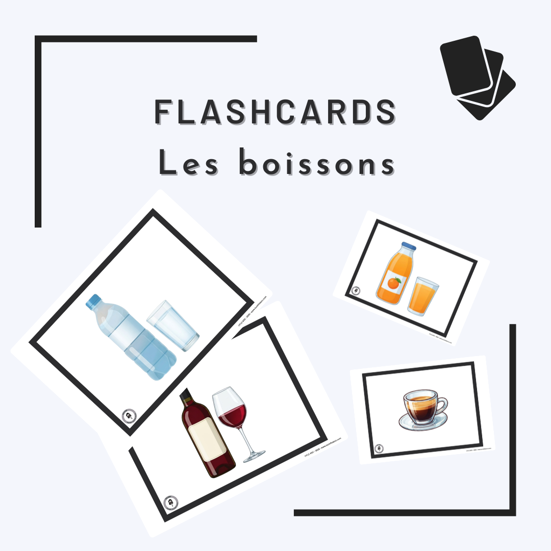 Flashcards - Les boissons (A1)