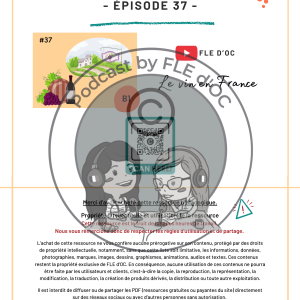 Exercices Podcast by FLE d’OC – Le vin en France (#37)