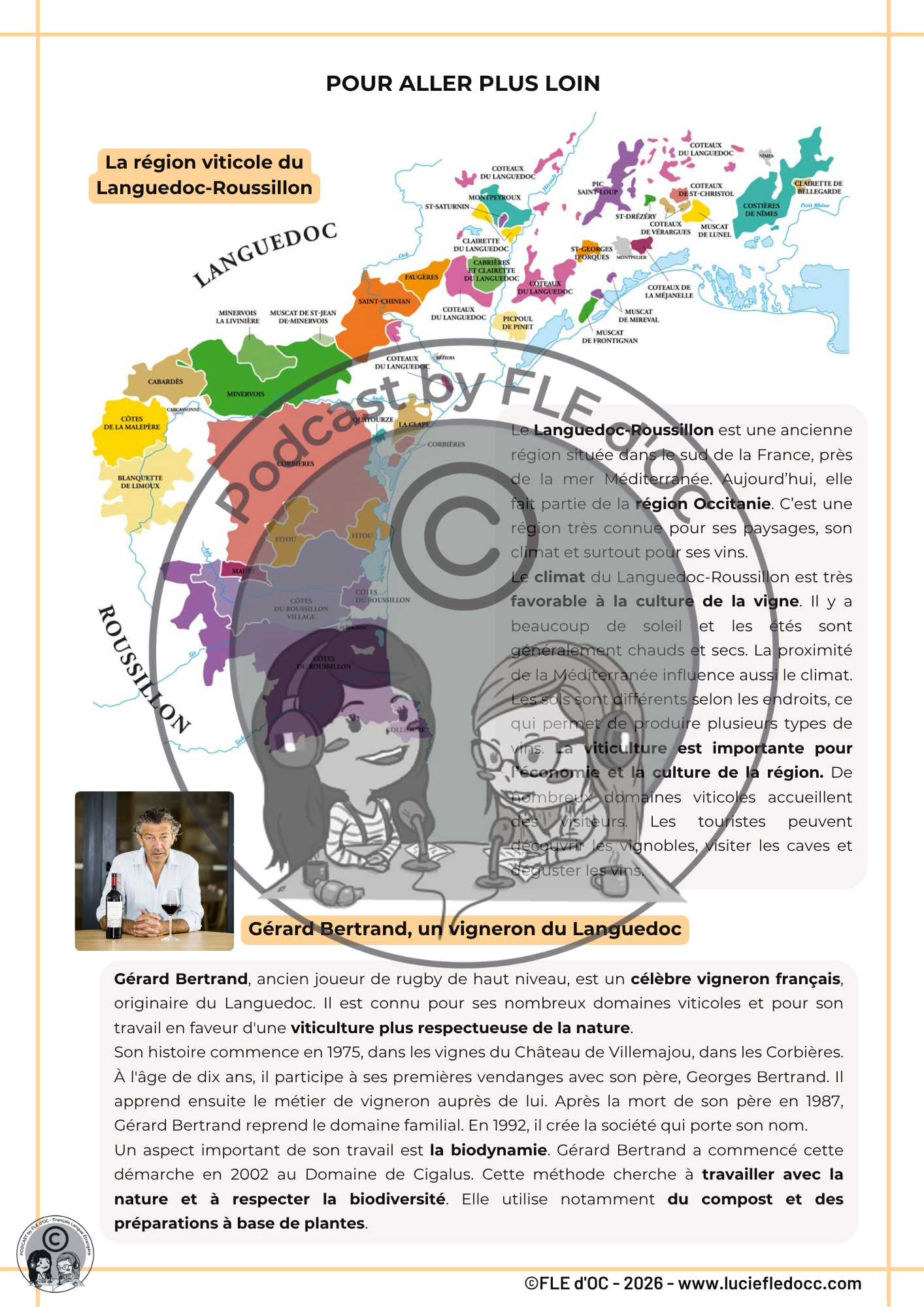 Exercices Podcast by FLE d'OC - Le vin en France (#37) – Image 4