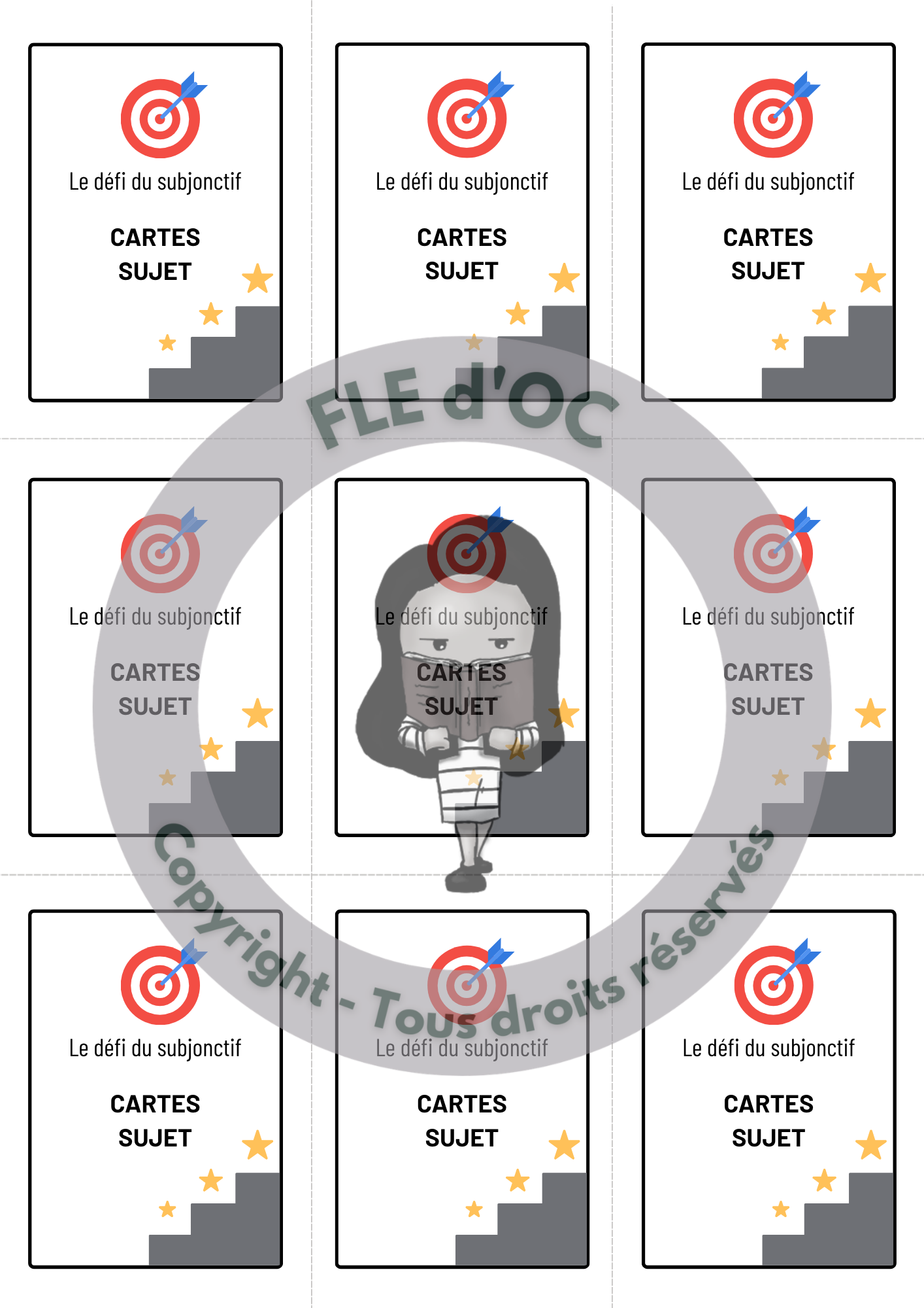 Jeu de cartes - Le défi du subjonctif (B1-B2) – Image 5