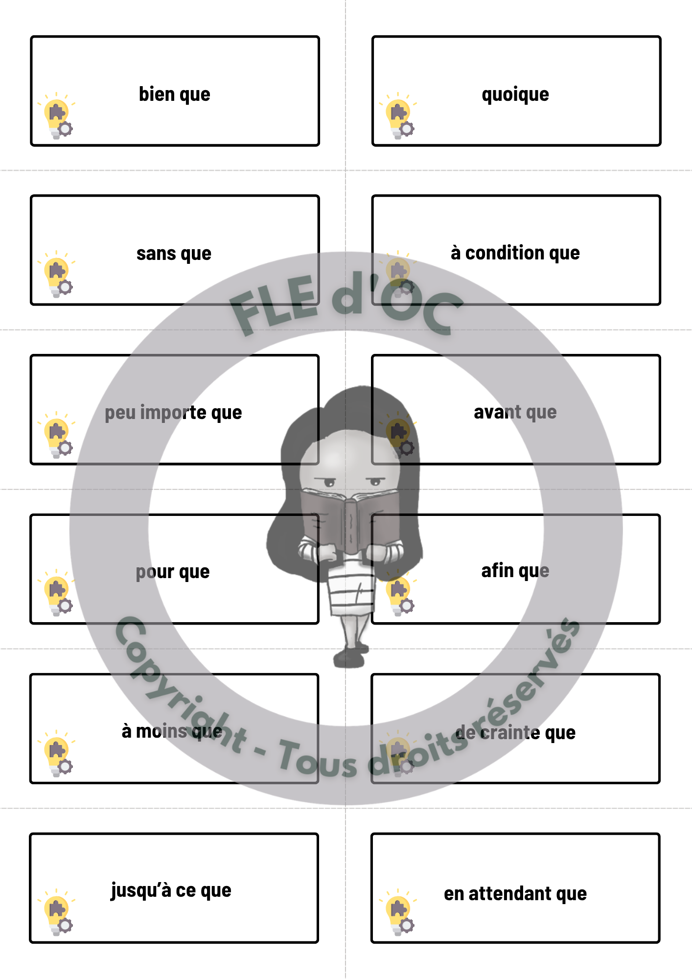 Jeu de cartes - Le défi du subjonctif (B1-B2) – Image 6